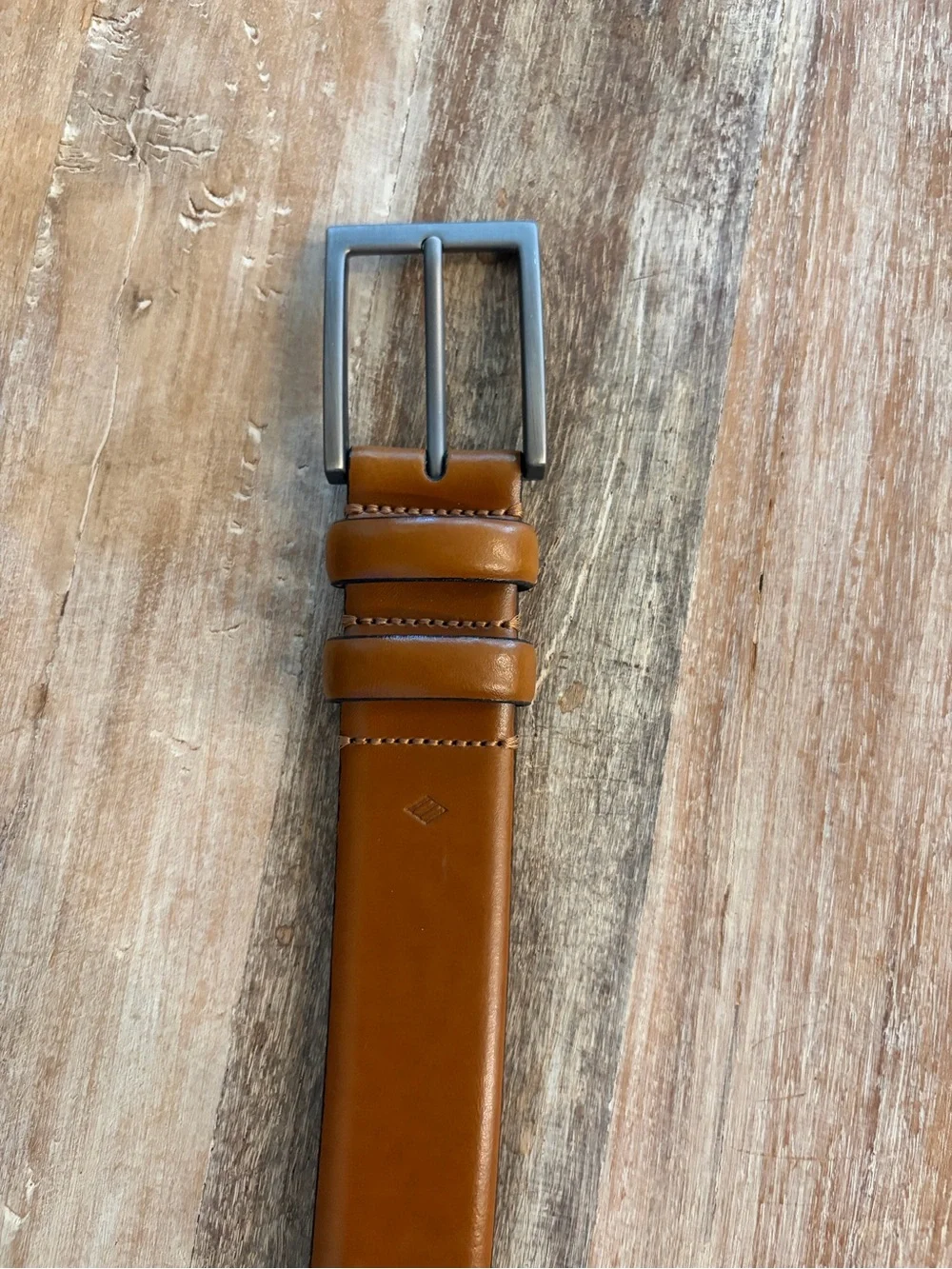 Joseph Abboud Men’s Leather‎ Belt Size 42 / 105 Brown Handcrafted in Italy EUC